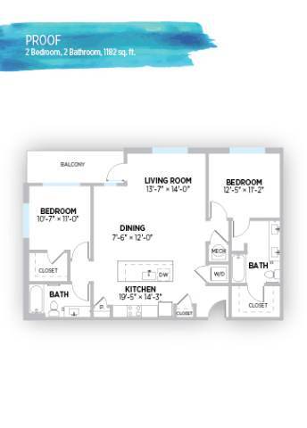 Floorplan - Gallerie Apartments