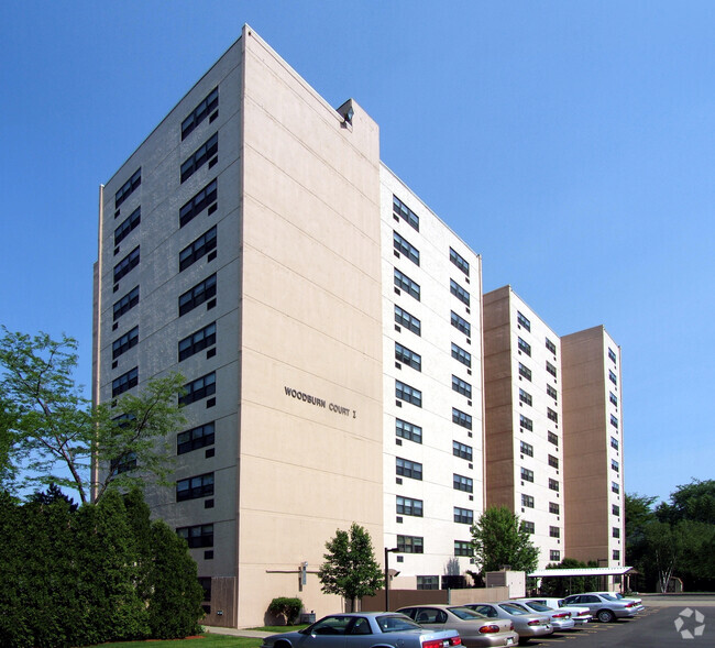 View from the northwest - Woodburn Court