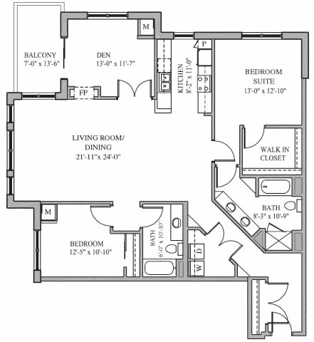 Floorplan - Cornelia Place