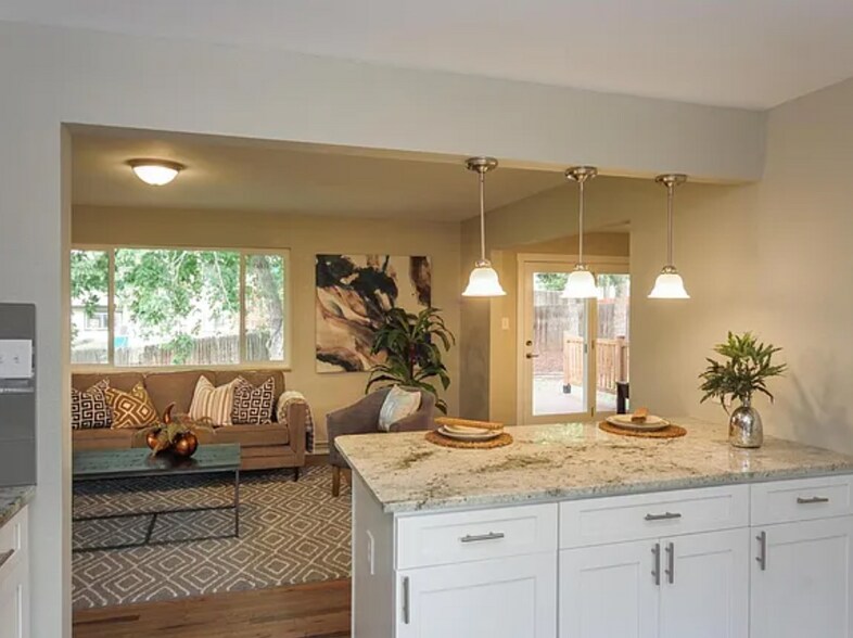 From kitchen to living room - 827 S Robb Way
