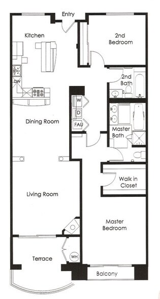 Floorplan - 6221 Monterey Rd