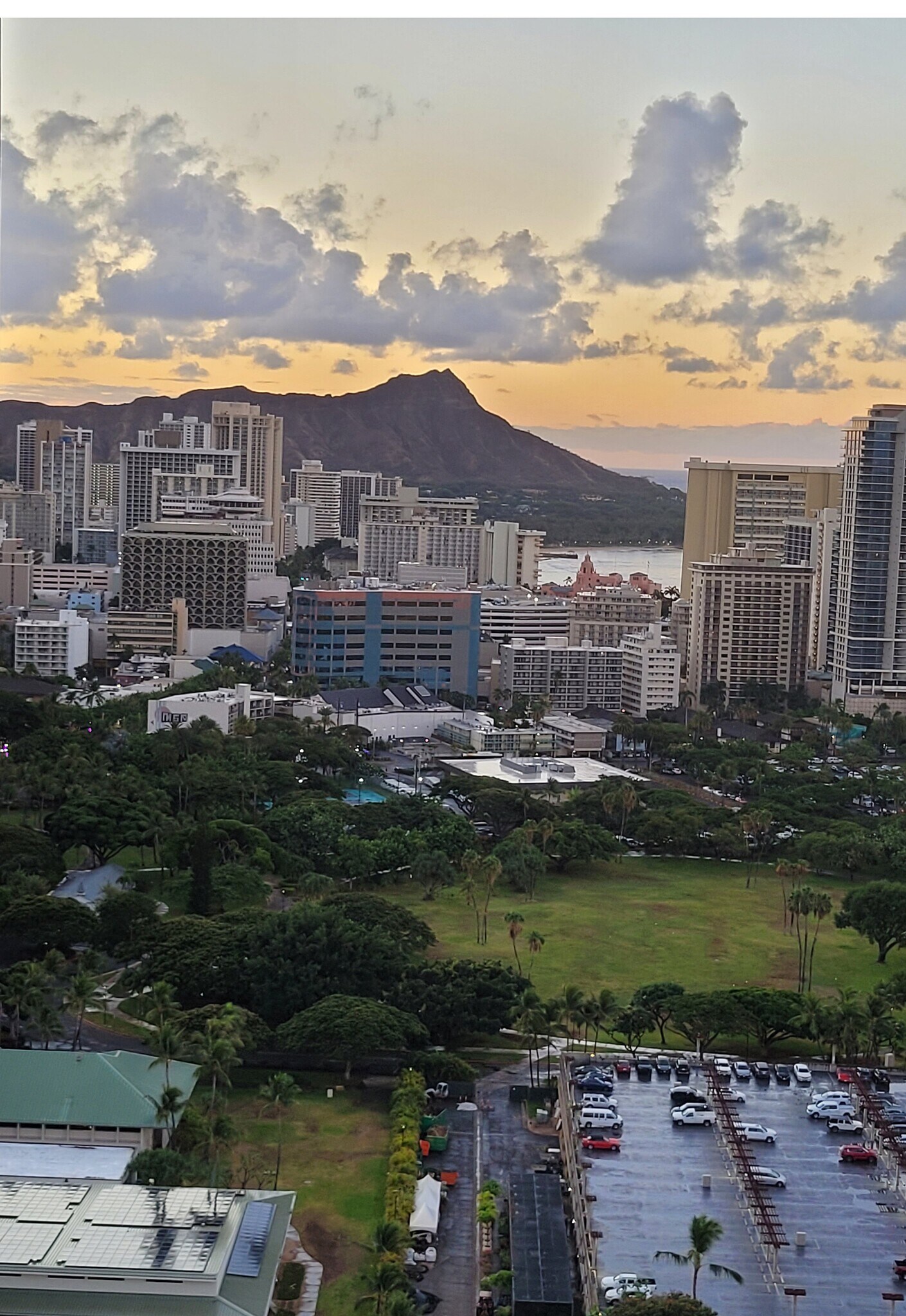Diamond Head views from the lanai - 1910 Ala Moana Blvd