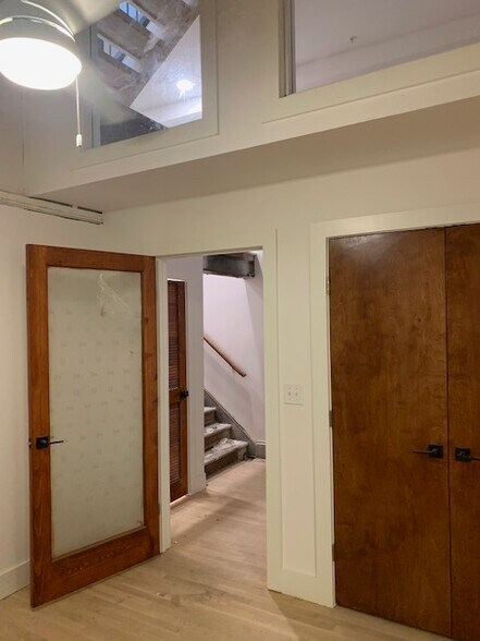 One of two bedrooms. - 210 E Grace St
