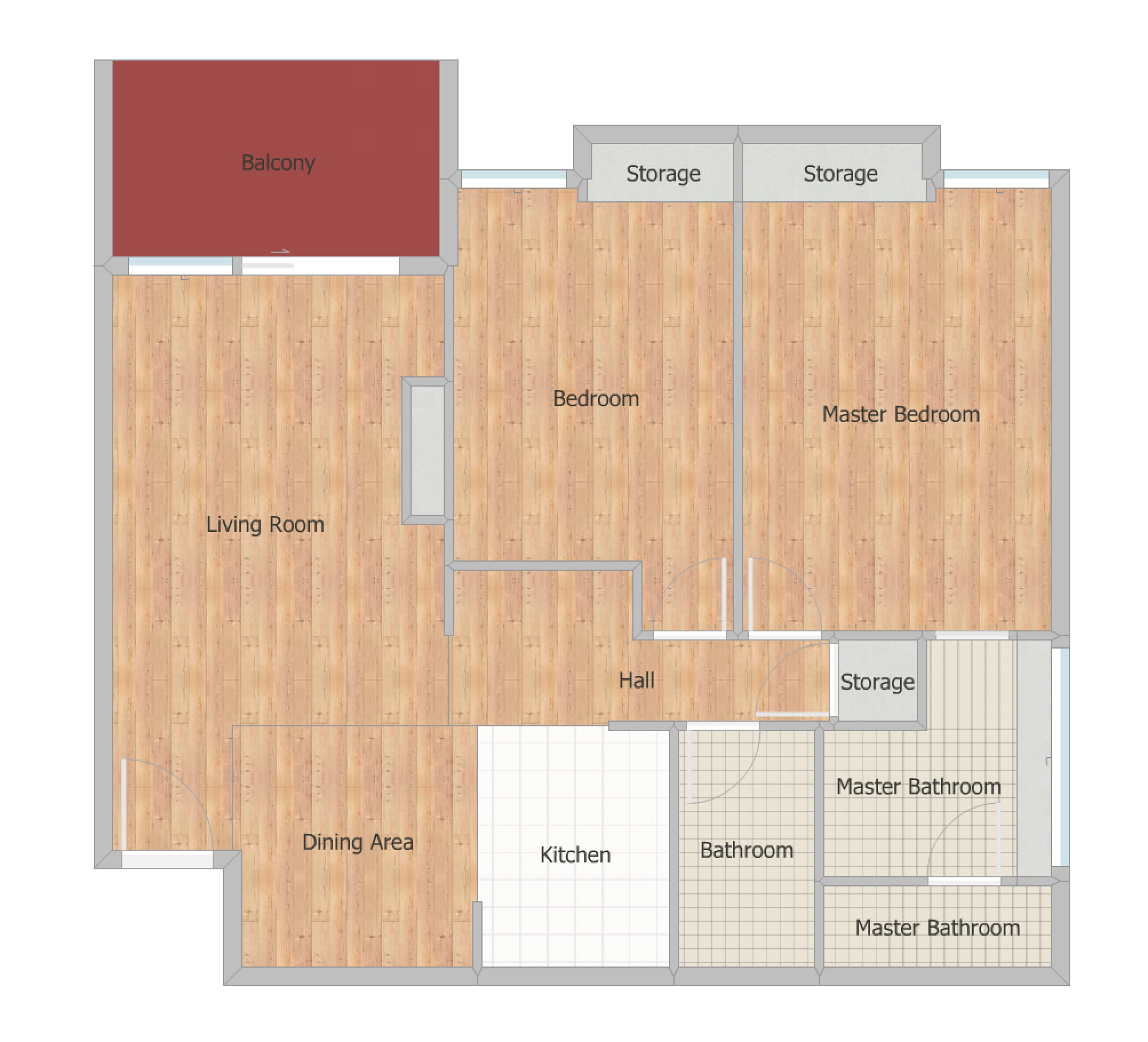 Ideal Floor Plan - 4900 Overland Ave