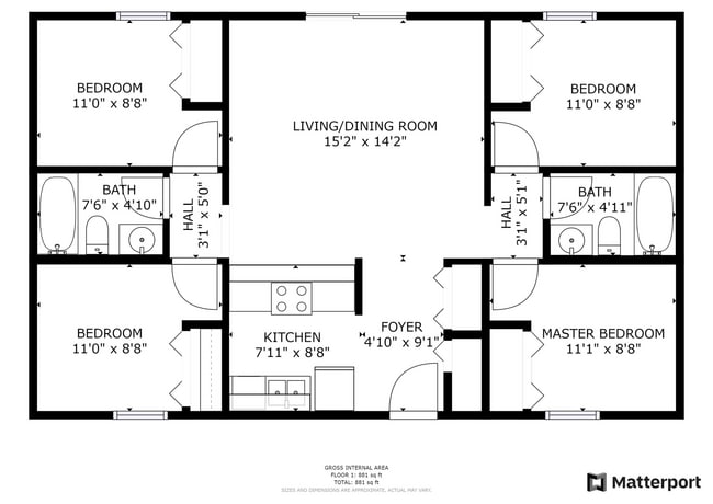 Interior Photo - 105 N Busey