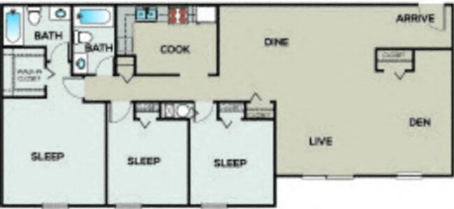 Floorplan - Greenwood at Ashley River