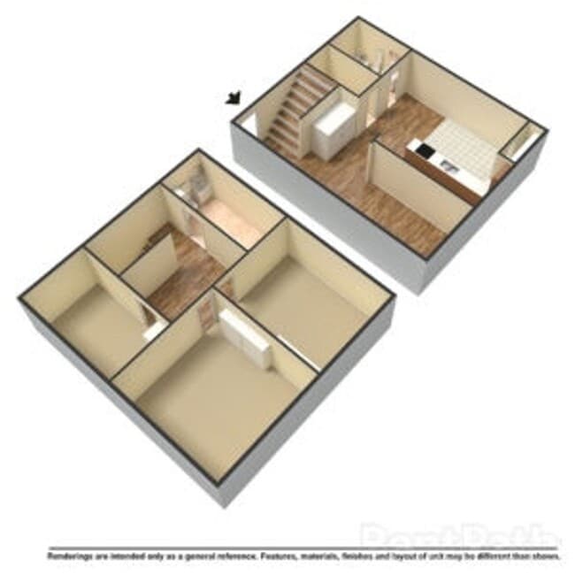 Building Photo - 1175 SqFt 3 Bedroom Townhome