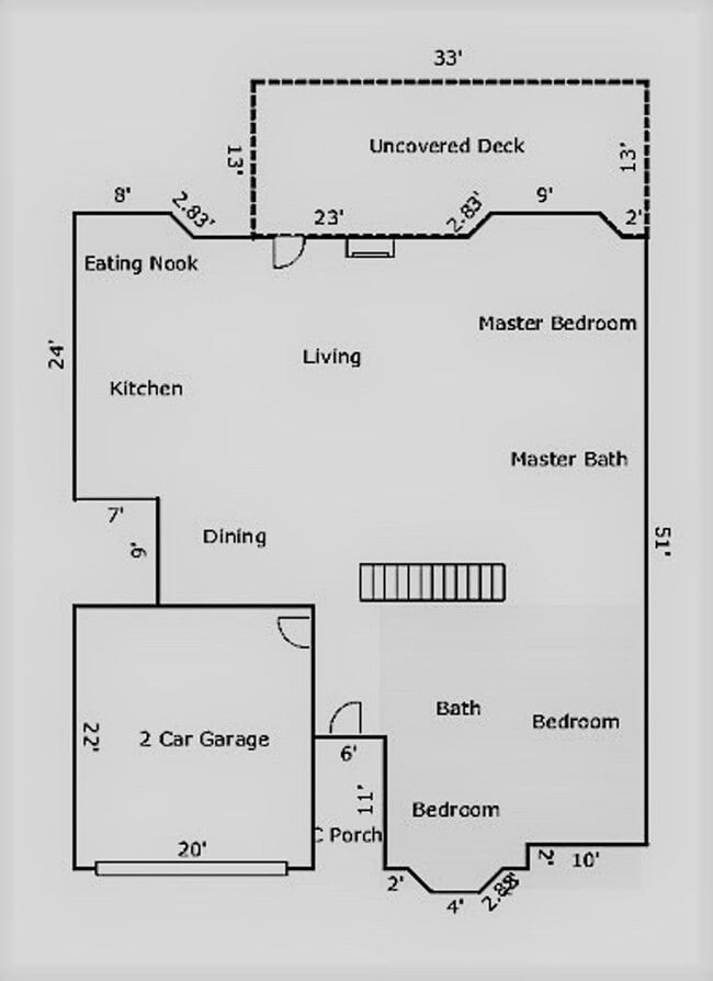 Building Photo - Open Ranch with 3 beds 2 baths and a 2-car...