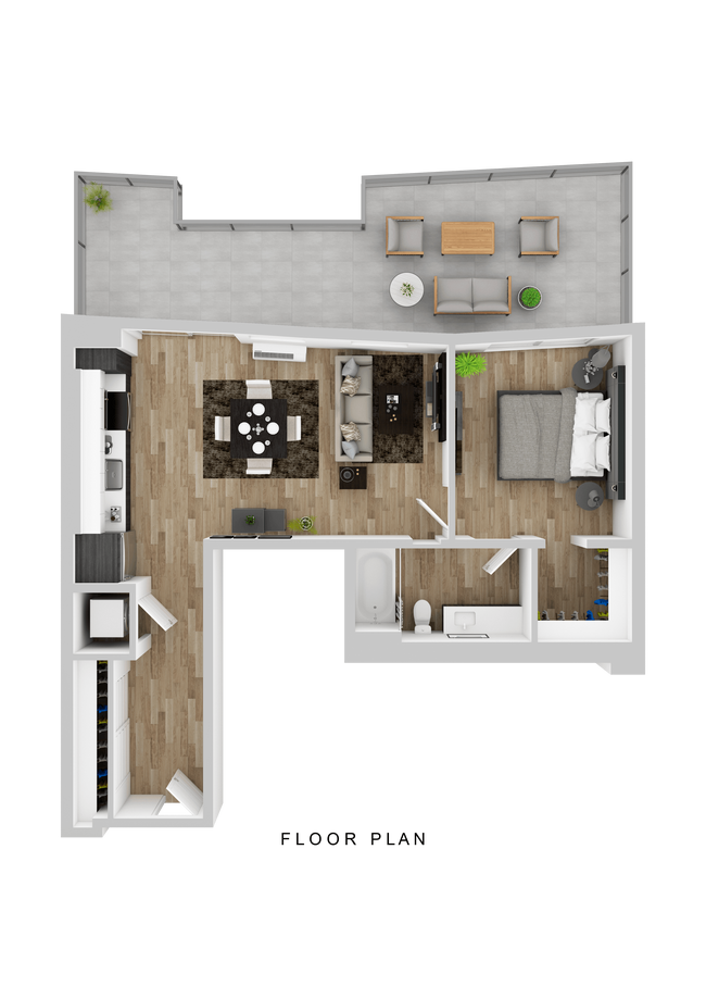 Floorplan - Hyas Point Apartments