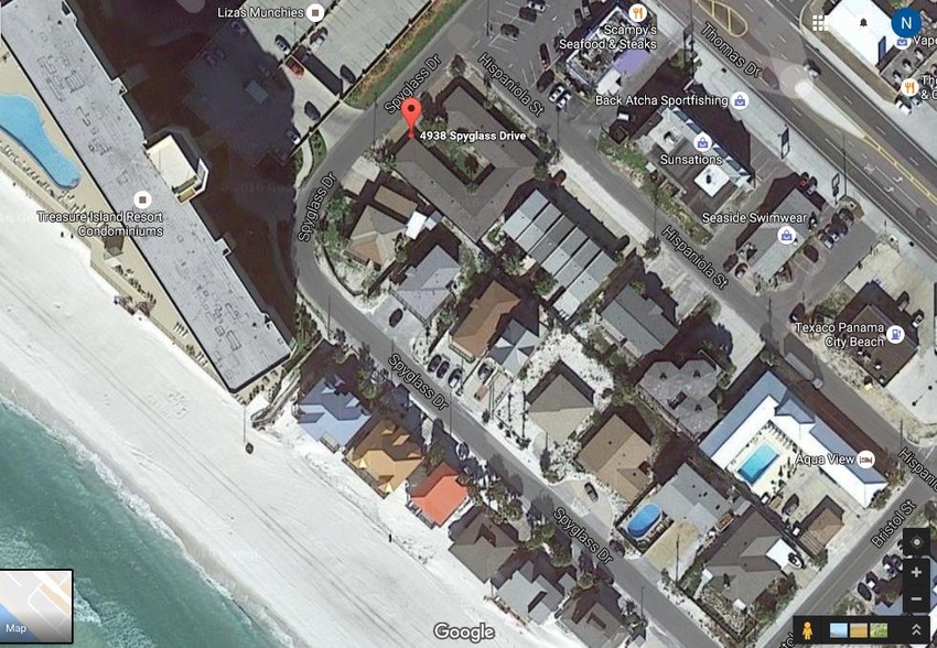 Look how close you are to the beach! - Spyglass Apartments