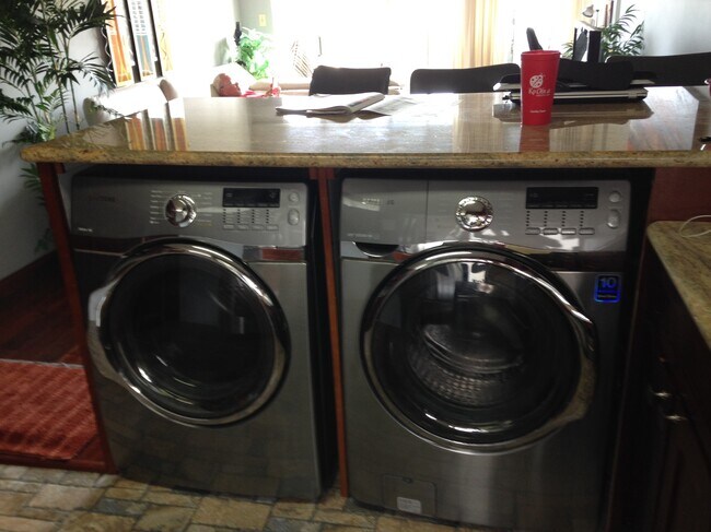 Washer/Dryer under bar - 2421 Ala Wai Blvd