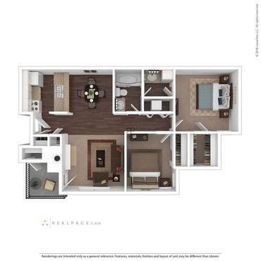 Floorplan - Charter Oak Apartments