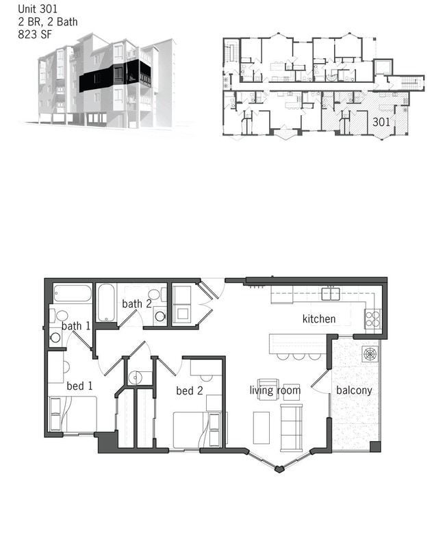 Floorplan - 606 E White St