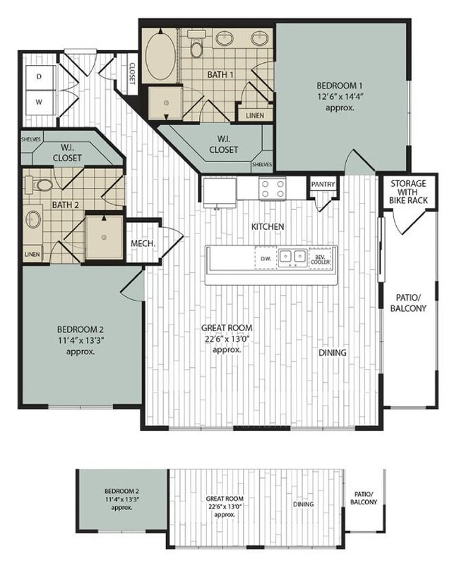 Floorplan - Arise Riverside