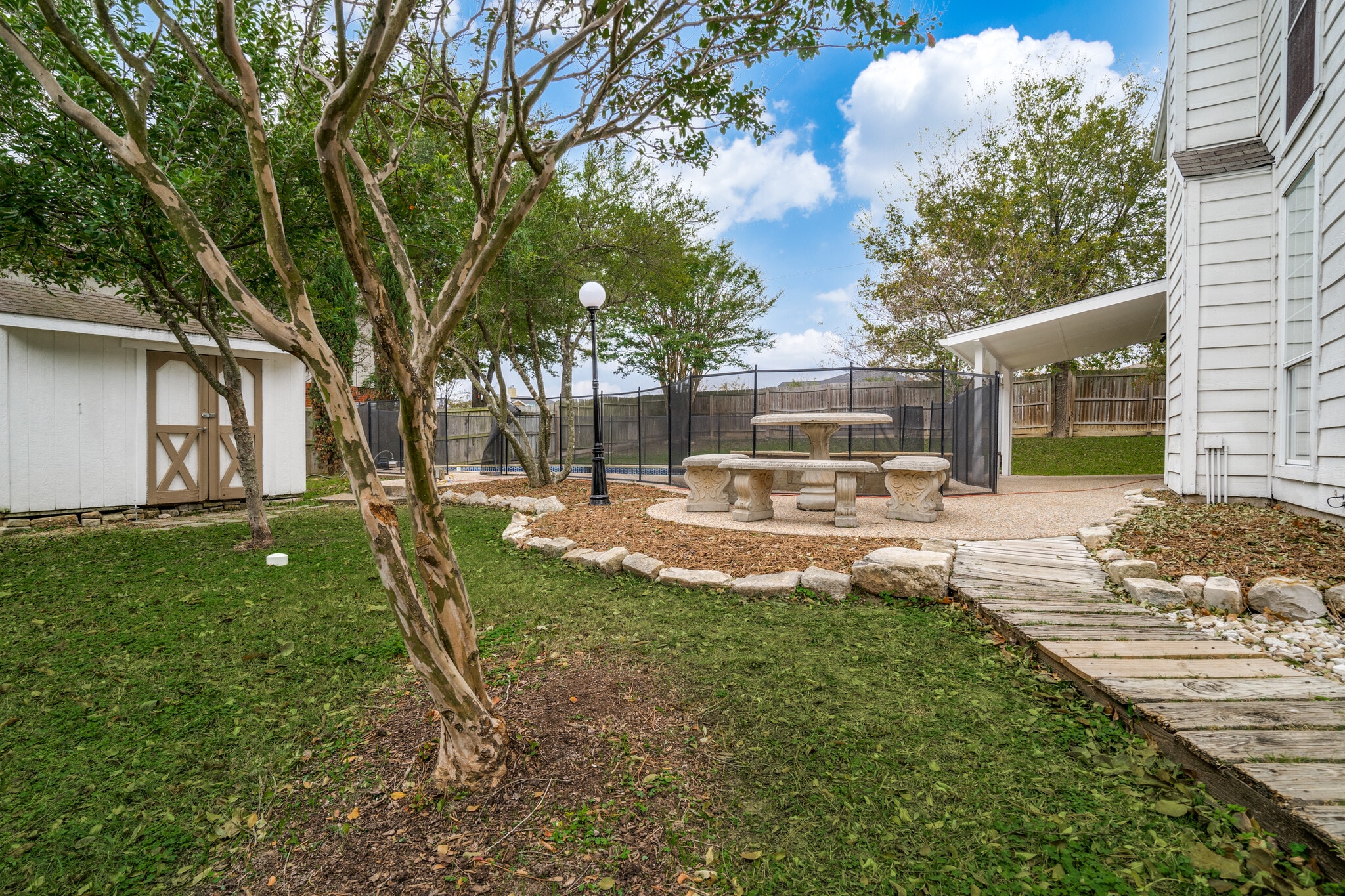 Backyard - 3607 Creekview Ct