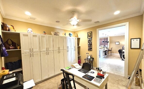 Den/Office w/ built-in cabinets - 6144 NW Argyll Ln