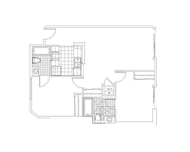D - Arrezo 2x2 floor plan VRS Arrezo Apartments LLC - VRS Arrezo Apartments LLC