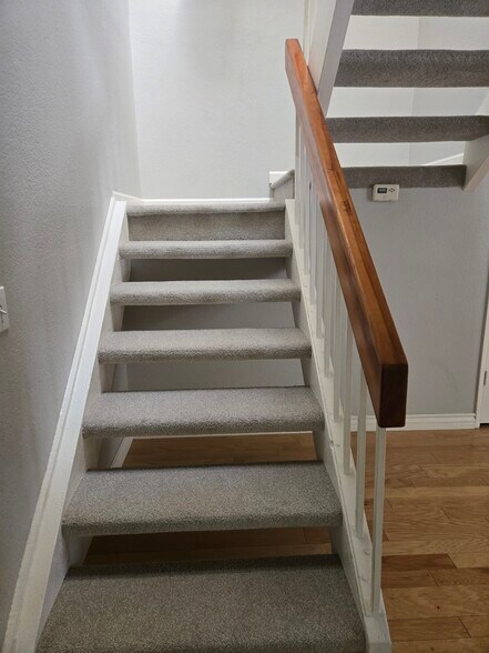 bottom of the stairs - 8830 Via Andar