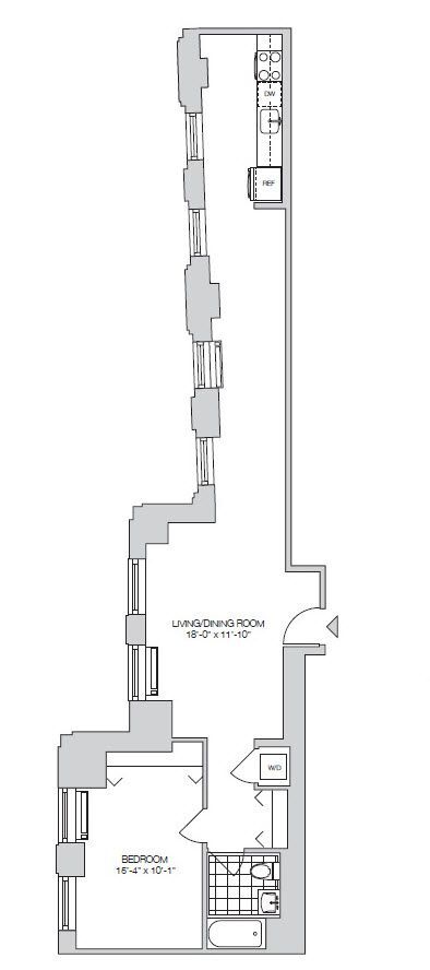 Floorplan - 70 Pine Apartments