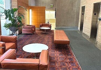 Recently updated lobby with concierge service and secure building access - 200 Locust St