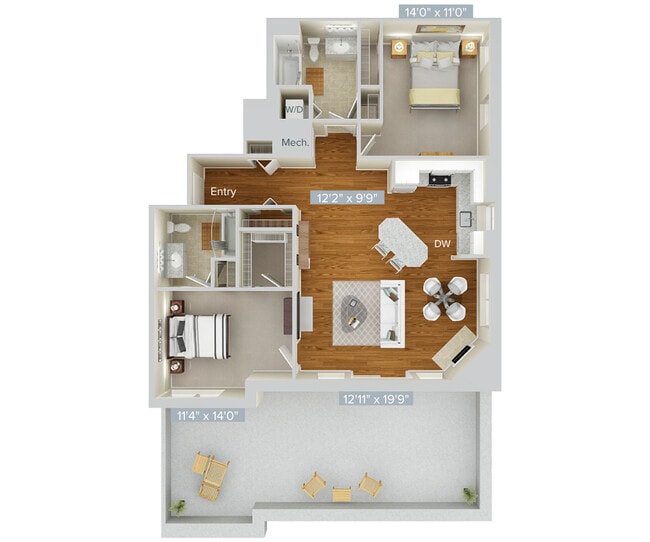 Floorplan - Avalon Clarendon