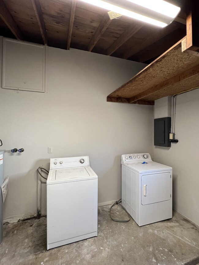 Washer and Dryer not provided, picture is for reference only - 2203 Clark Ave