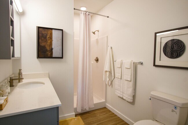 Building Photo - App Fee Special: Sleek & Modern Studio w/Condo-Grade Finishes + Patio!