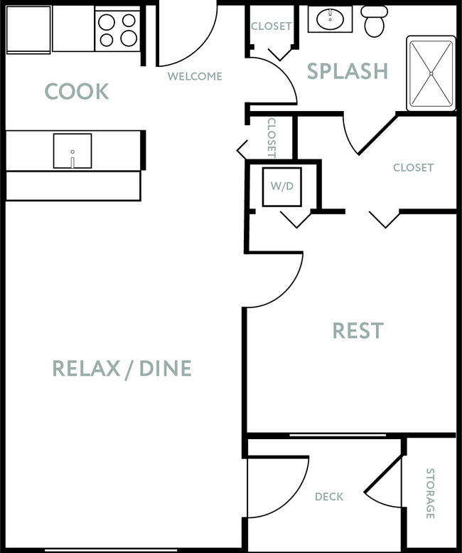 Floorplan - Row on Third