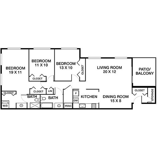 Floorplan - Willow Bend