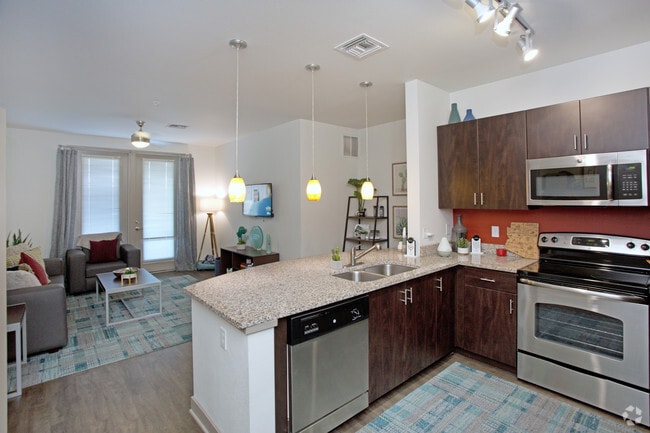 1BR, 1BA - 596 SF - The District on Apache