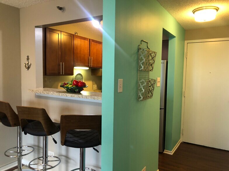 Painted walls are in Model unit only. - 680 N Lake Shore Dr