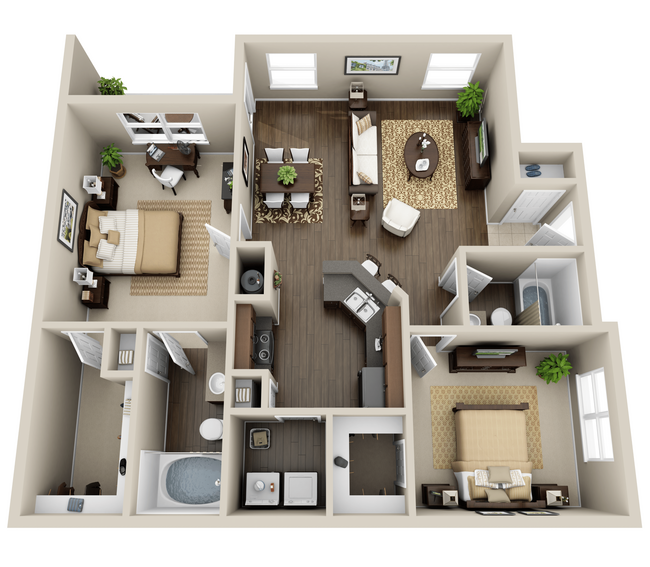 Floorplan - The Bryx at Kingwood