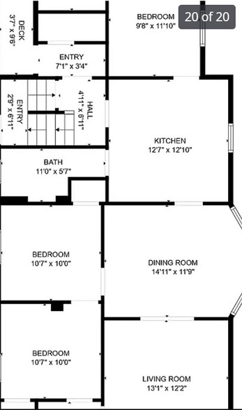 Layout - 887 James Ave
