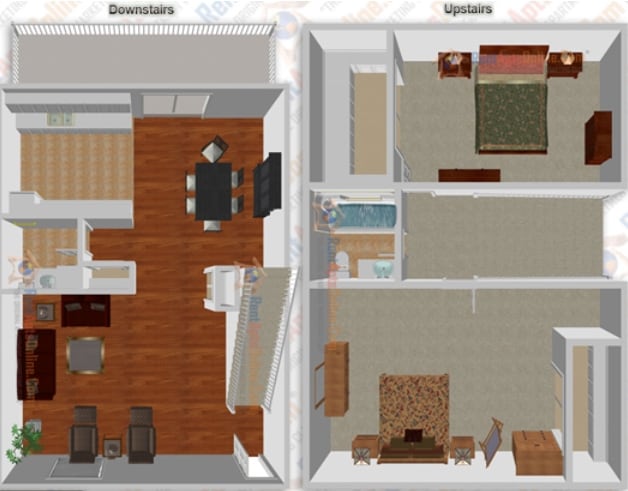 2BR/1.5BA - Henry Square- Luxury Townhomes