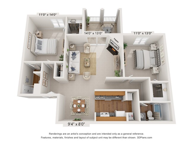 Floorplan - Park Ridge Estates