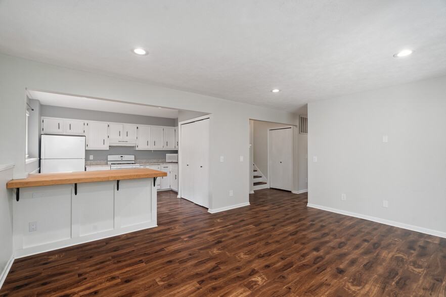 Living room open to kitchen - 223 E Division St