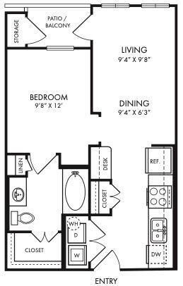 Floorplan - The Mark at Midtown Park