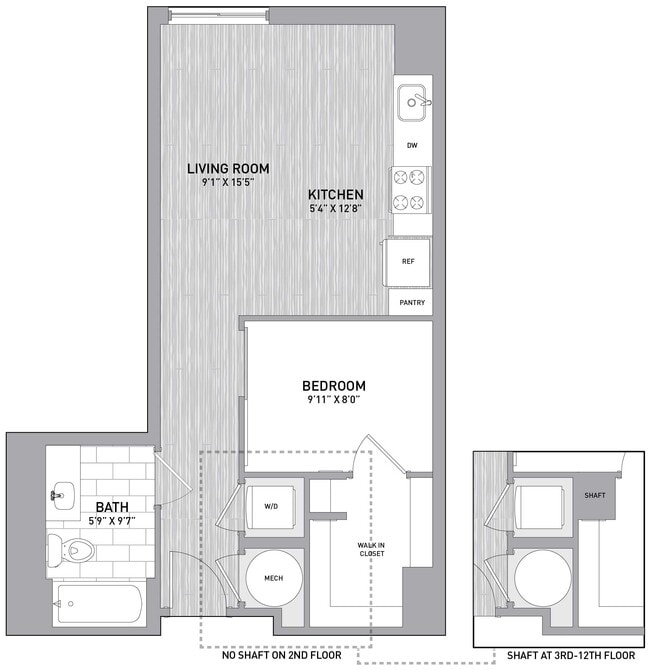 Floorplan - Union on Queen
