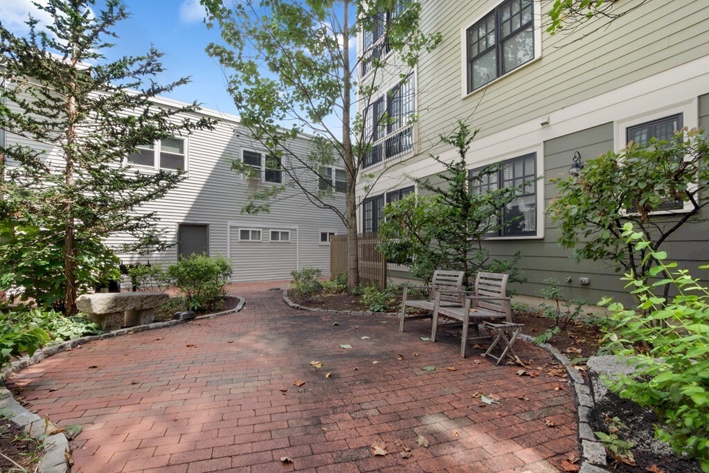 Shared courtyard - 80 Webster Ave