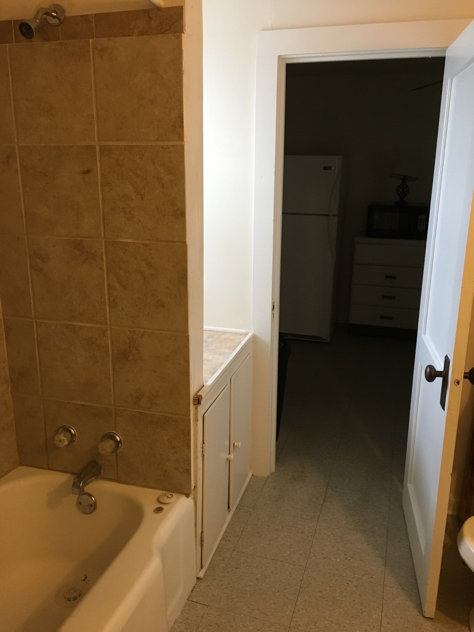 Tile surround shower - N64W24148 Main St