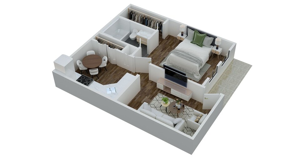 Interior Photo - Woods Crossing Apartments