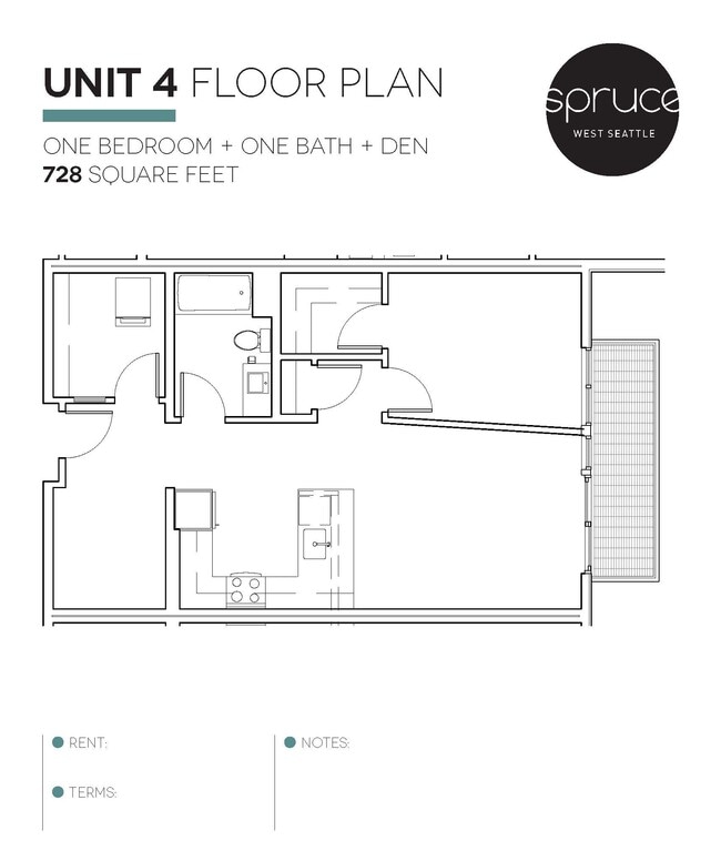 Floorplan - Spruce