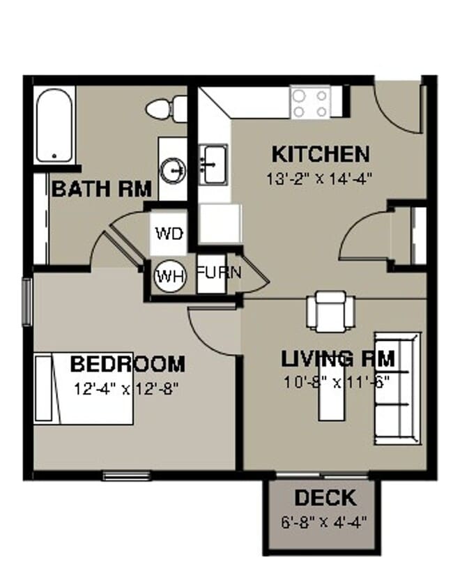 Floorplan - 210 Gray - Sunset View