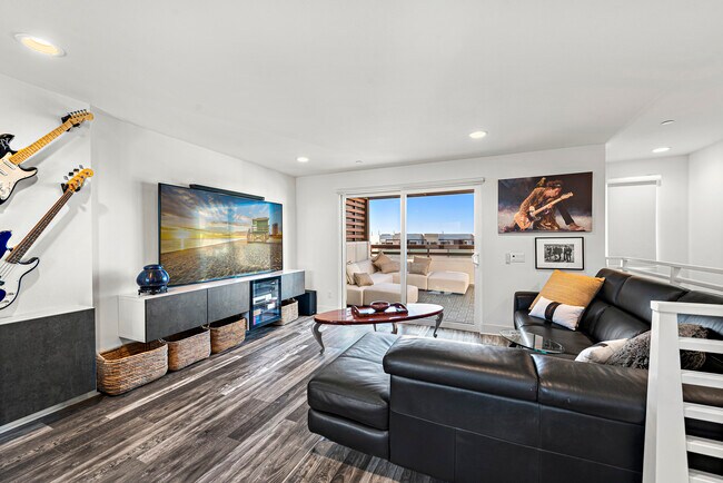 Second 85 inch TV in4th floor rec room - 1651 Topanga