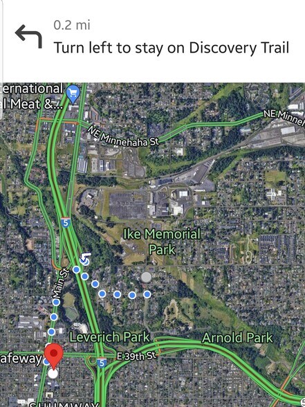 GOING TO SAFEWAY USING THE TRAIL, FUN WLK FOR DOGS PLUS GET SOME SHOPPING DONE AS WELL! - 4709 NE 15th Ave