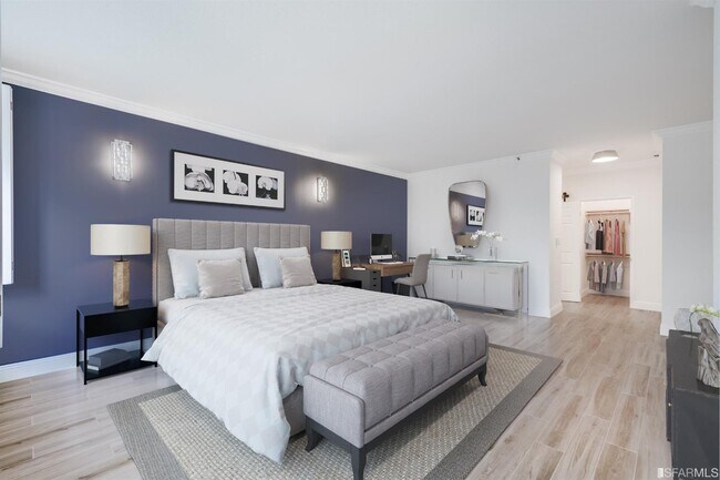 Master Bedroom with Ensuite Bathroom & Large Closets - 300 3rd St