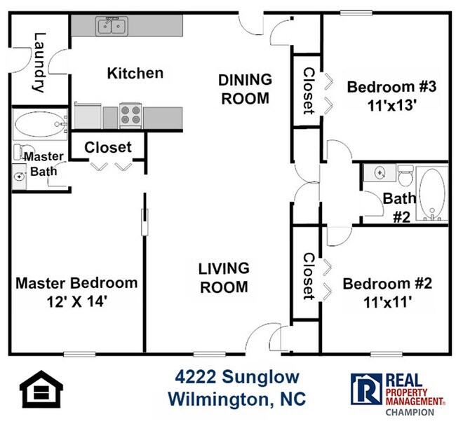 Building Photo - 3 BD/2BA Home with Fenced Back Yard in Azalea Trace - Students Welcome