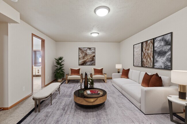 Townhome 3.0 Living Room - Residences at Indian Trail