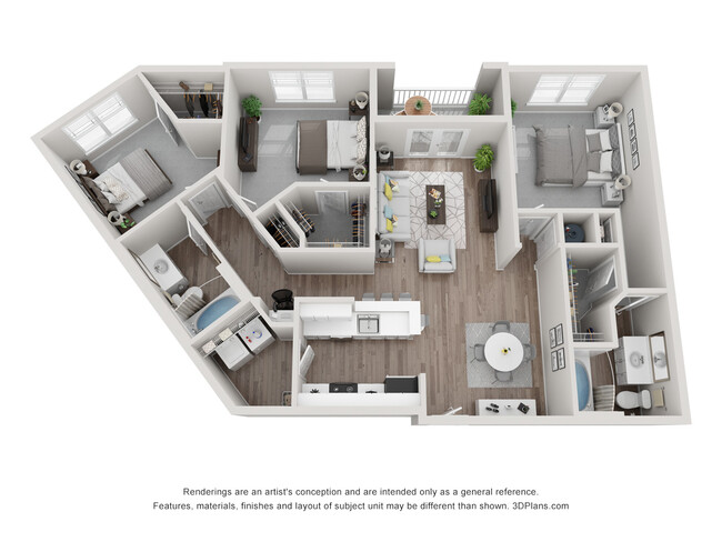 Floorplan - Vue at Embry Hills