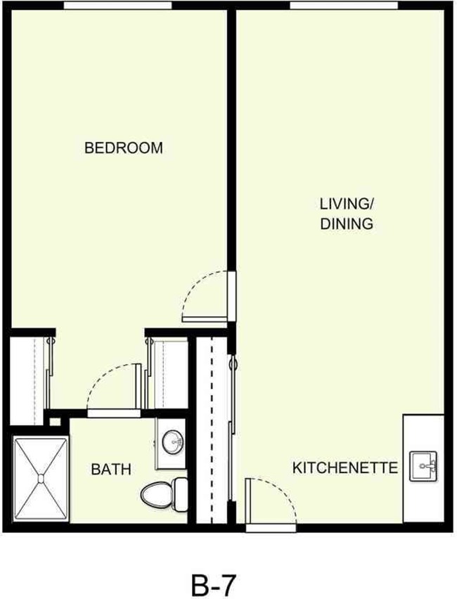 Floor Plan B-7 - Pearl Crossing